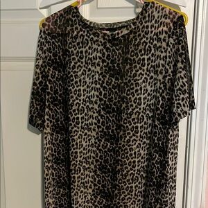 Wild Fable Animal Print Top